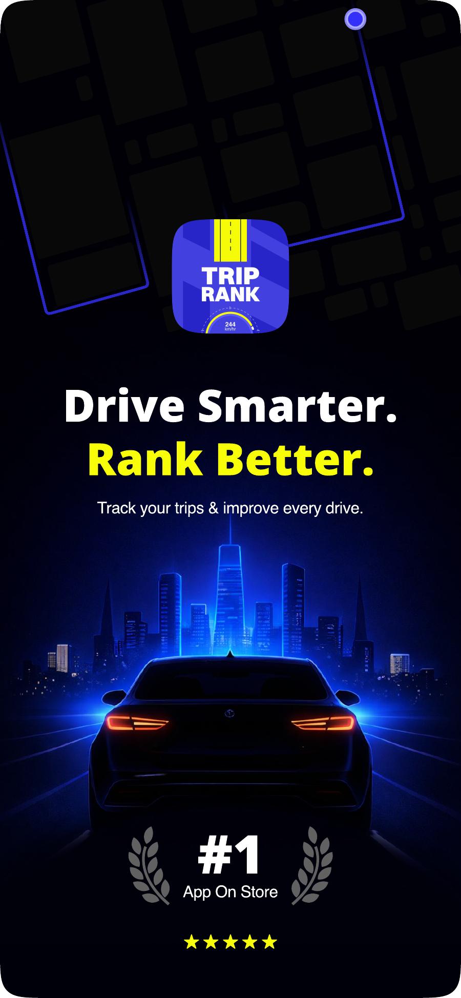 TripRank — Drive Tracking App