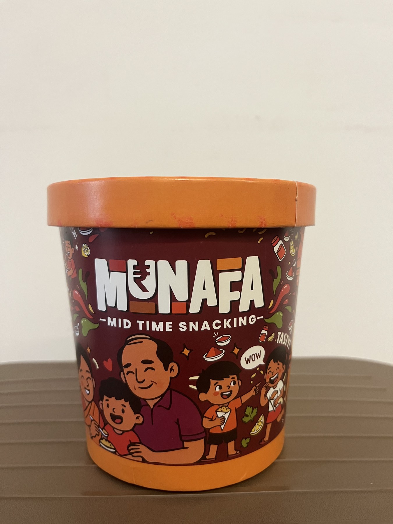 Munafa cup front panel