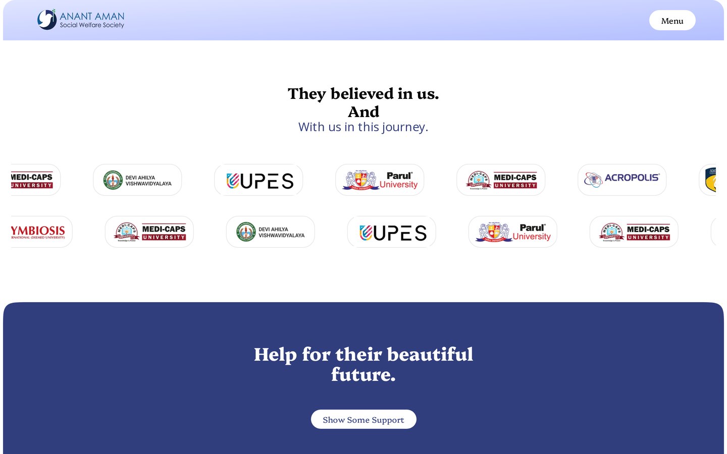 Join us — Anant Aman website