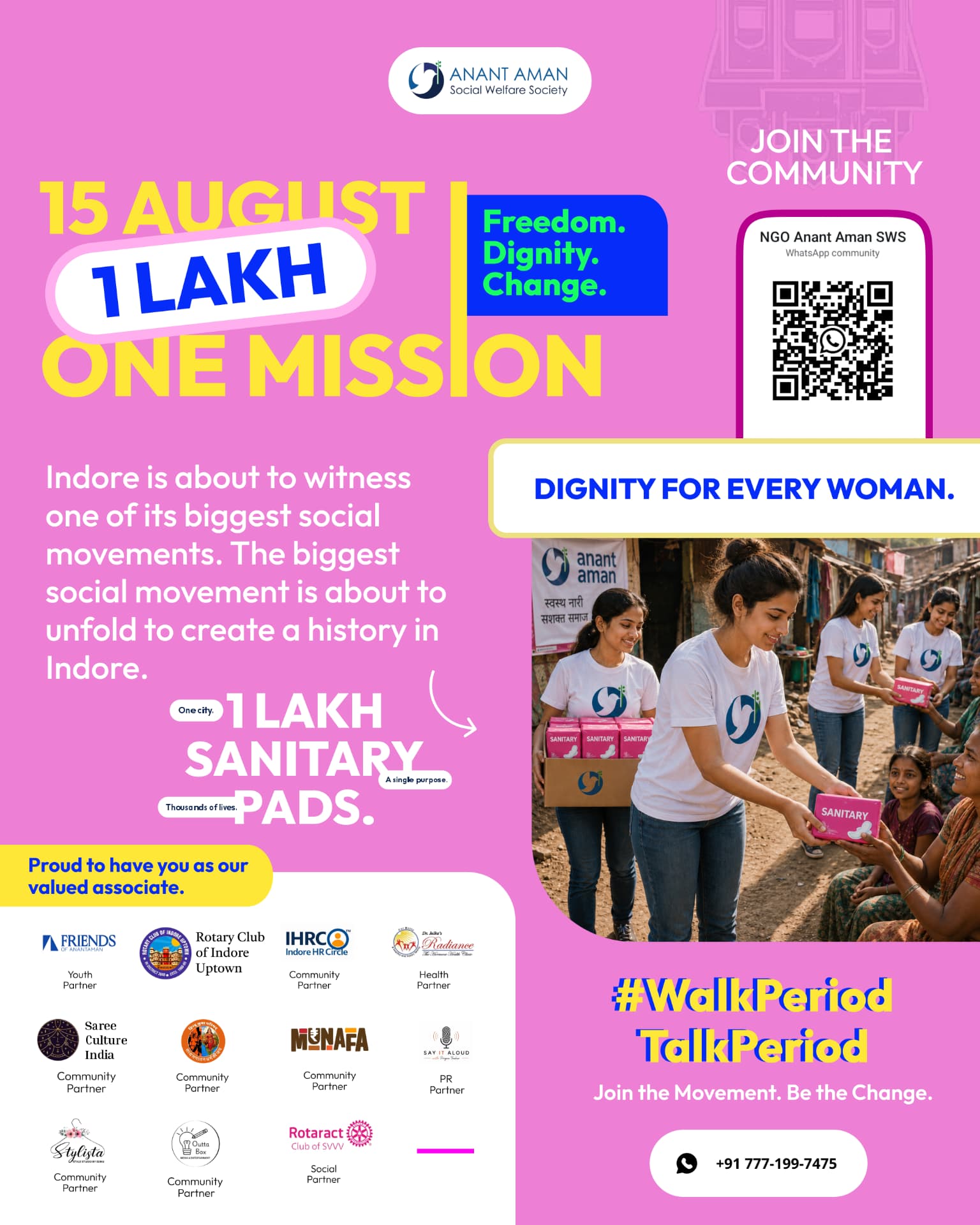 Instagram campaign poster