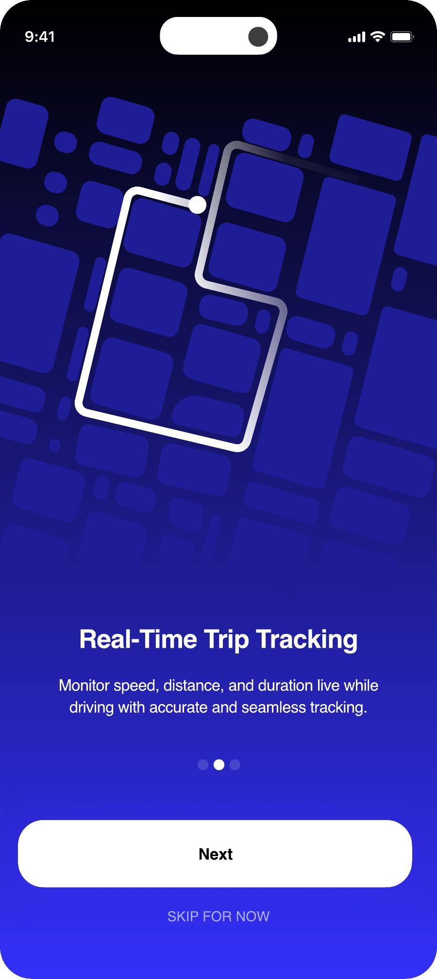 TripRank — Onboarding — Tracking