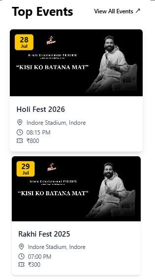 Event pass booking software